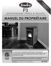 Enviro P3 Manuel Du Propriétaire