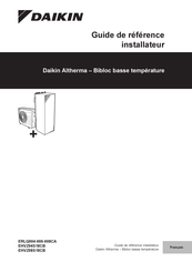 Daikin Altherma EHVZ04S18CB Guide De Référence Installateur