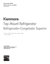 Kenmore 111.6933 Série Guide D'utilisation Et D'entretien