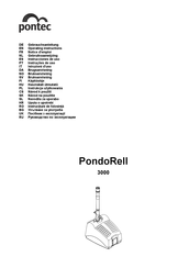 Pontec PondoRell 3000 Notice D'emploi