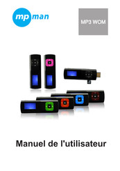 MPMan MP3 WOM Manuel De L'utilisateur