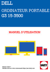 Dell G3 15-3500 Manuel D'utilisation