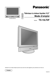 Panasonic TX-15LT2F Mode D'emploi