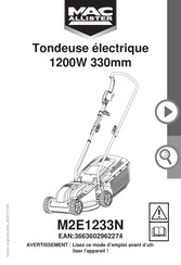 MacAllister M2E1233N Mode D'emploi