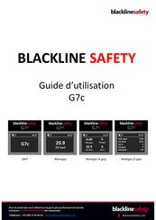 Blackline safety G7c Guide D'utilisation