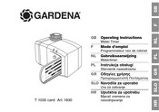 Gardena 1830 Mode D'emploi