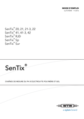 Xylem SenTix RJD Mode D'emploi