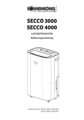 Sonnenkonig SECCO 3000 Mode D'emploi