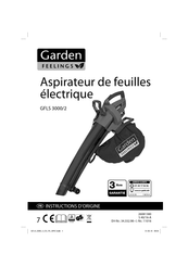 Garden feelings 26081380 Instructions D'origine