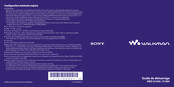 Sony Walkman NWZ-X1050 Guide De Démarrage