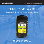 Garmin Edge 605 Manuel D'utilisation