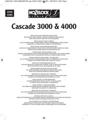 Hozelock Cyprio Cascade 4000 Mode D'emploi