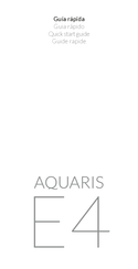 bq AQUARIS E4 Guide Rapide