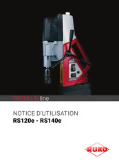 RUKO RS120e Notice D'utilisation