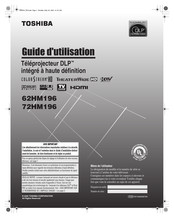 Toshiba 62HM196 Guide D'utilisation