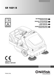 Nilfisk SR 1601 B Manuel D'utilisation