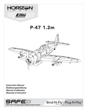 Horizon Hobby E-Flite P-47 1.2m Manuel D'utilisation