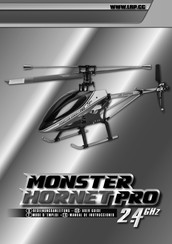 LRP MONSTER HORNET PRO Mode D'emploi