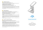 Monstertech CHAIR MOUNT Mode D'emploi