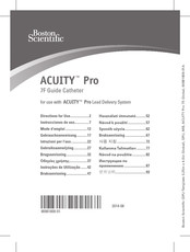 Boston Scientific ACUITY Pro 7F Mode D'emploi