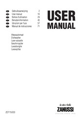 Zanussi ZDT15003 Notice D'utilisation