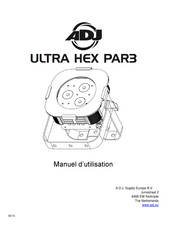 ADJ Ultra Hex PAR3 Manuel D'utilisation