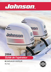 BOMBARDIER Johnson R4 Guide De L'opérateur