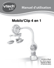 VTech baby Mobilo'Clip 4 en 1 Manuel D'utilisation