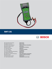 Bosch BAT 131 Notice Originale