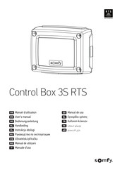 Somfy Control Box 3S RTS Manuel D'utilisation