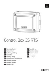 SOMFY CONTROL BOX 3S RTS Manuel D'utilisation