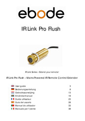 Ebode IR Link Pro Flush Guide Utilisateur