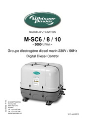 Whisper Power M-SC8 Manuel D'utilisation