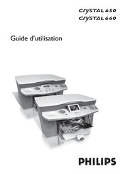 Philips crystal 660 Guide D'utilisation