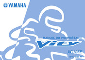 Yamaha Vity XC125E Manuel Du Propriétaire
