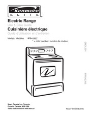 KENMORE ELITE 970-6982 Série Guide D'utilisation Et D'entretien