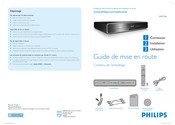 Philips BDP7200 Guide De Mise En Route