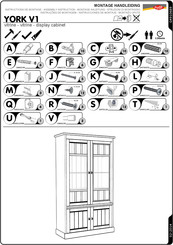 Profijt Meubel YORK V1 Instructions De Montage