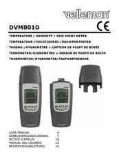 Velleman DVM8010 Notice D'emploi