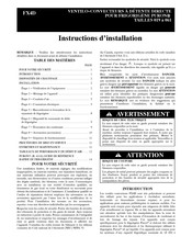 Behler-Young FX4D 049 Instructions D'installation