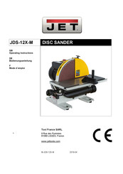 Jet JDS-12X-M Mode D'emploi