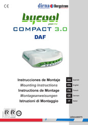 dirna Bergstrom bycool green line COMPACT 3.0 DAF Instructions De Montage
