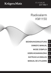 Krüger & Matz KM1150 Mode D'emploi