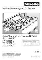 Miele FN 12821 S Notice De Montage Et D'utilisation