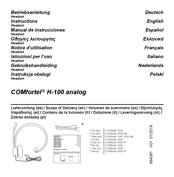 Auerswald COMfortel H-100 analog Notice D'utilisation