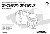 Casio QV-2800UX Mode D'emploi
