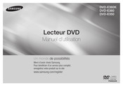 Samsung DVD-E360 Manuel D'utilisation
