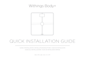 Withings Body+ Guide D'installation