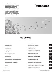Panasonic CZ-ESWC2 Mode D'emploi
