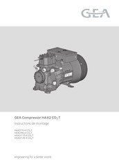 GEA HAX2/110-4 CO2 T Instructions De Montage